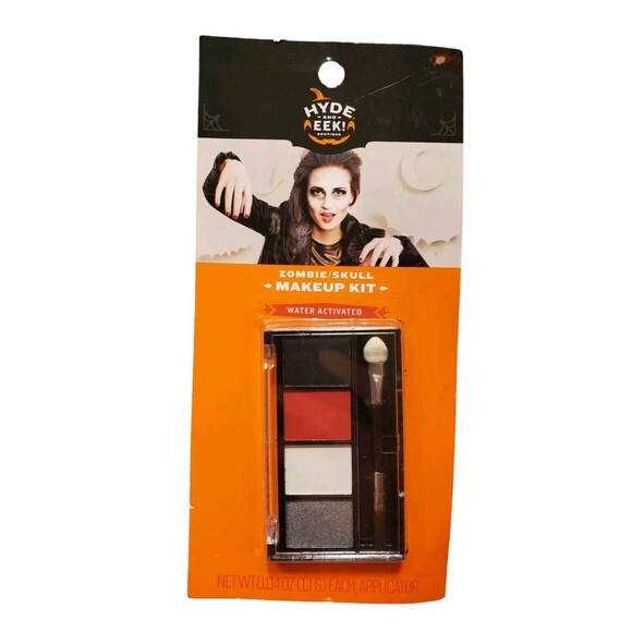 Hyde and Eek! Boutique Zombie Skull Halloween Makeup Kit Water Activated NEW - Picture 1 of 3